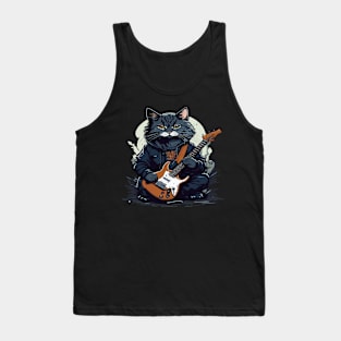 musical cat Tank Top